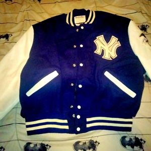 NY Yankees letterman jacket